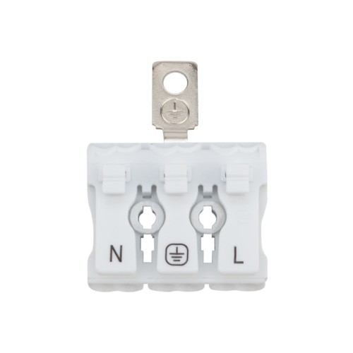 Клемма REXANT 07-6215-2 ( уп 100 шт ) пружинная соединительная КСП 3-полюсная с монтажно 07-6215-2 - изображение 4