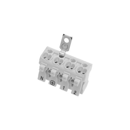 Клемма REXANT 07-6216-2 ( уп. 50 штук ) пружинная соединительная КСП 4-полюсная с монтажно 07-6216-2 - изображение 2