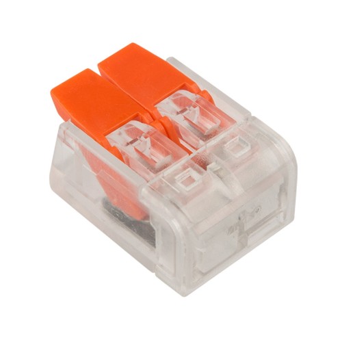 Клемма REXANT СМК 221-412 универсальная компактная 2-проводная до 4,0 мм² 50 07-5202 - изображение 3