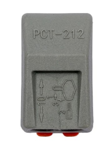 Клемма REXANT СМК 222-412 универсальная 2-проводная серая 0,08-2,5/4 мм² 5 ш 06-0200-A5 - изображение 4