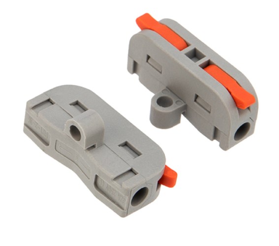 Клемма REXANT СМК 222-421P проходная 1 полюс, с монтажной площадкой (0,08-4 м 07-6261 - изображение 2