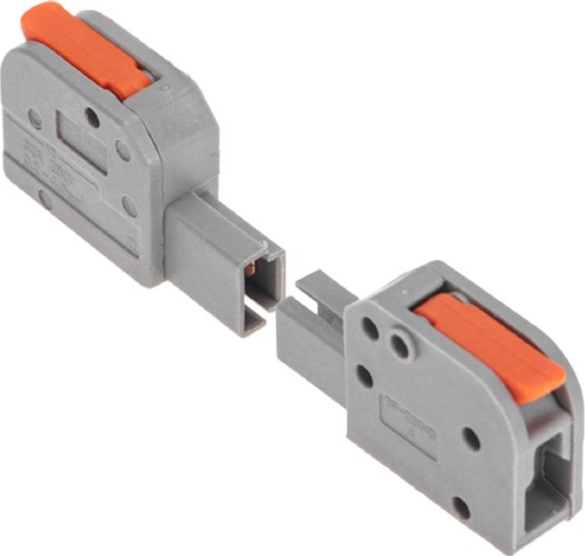 Клемма REXANT СМК 222-421R 1 полюс 0,2-2,5/4мм² (блистер 5 шт/уп) 07-5261-5 - изображение 2