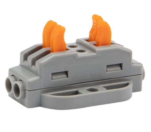 Клемма REXANT СМК 222-422P проходная 2 полюса, с монтажной площадкой (0,08-4  07-6262-5 - изображение 3