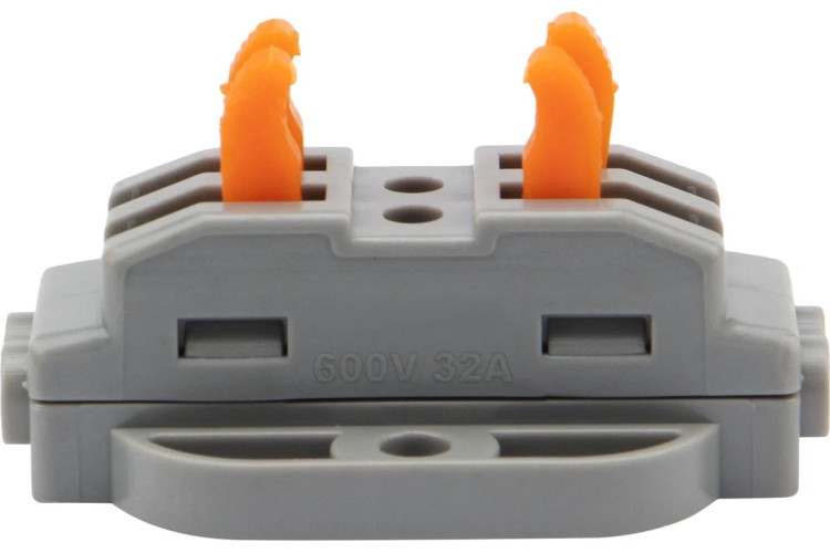 Клемма REXANT СМК 222-422P проходная 2 полюса, с монтажной площадкой (0,08-4  07-6262 - изображение 2