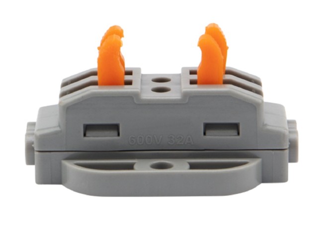 Клемма REXANT СМК 222-422P проходная 2 полюса, с монтажной площадкой (0,08-4  07-6262-5 - изображение 2