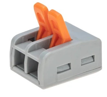 Клемма REXANT СМК 222-612/221-612 2-проводная 0,5-4/6 мм² (блистер 5 шт/уп) 07-5270-5 - изображение 2