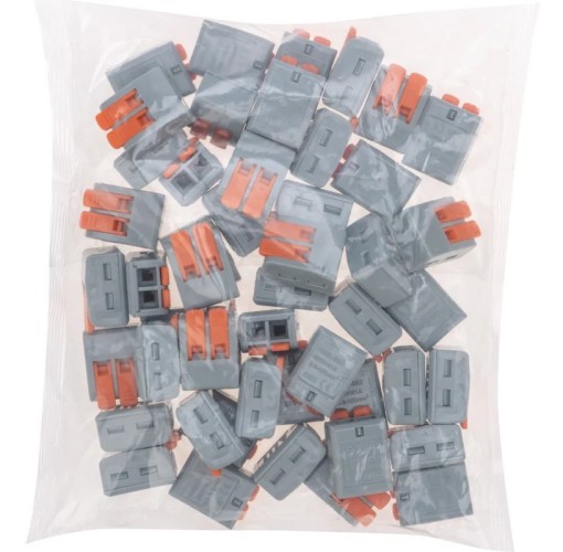 Клемма REXANT СМК 222-612/221-612 2-проводная 0,5-4/6 мм² (блистер 5 шт/уп) 07-5270-5 - изображение 3