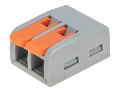 Клемма REXANT СМК 222-612/221-612 2-проводная 0,5-4/6 мм² (блистер 5 шт/уп) 07-5270-5