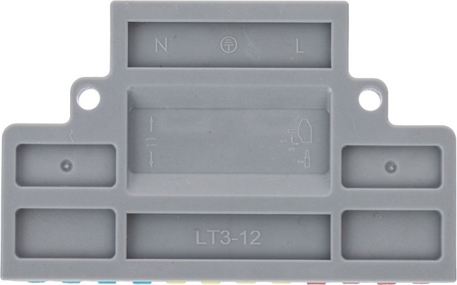 Клемма REXANT СМК 3х4 3 полюса, с монтажной площадкой (блистер 4 шт/уп) 07-5248-4 - изображение 4