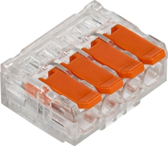 Клемма строительно-монтажная IEK СМК 221-614 (уп.4шт)  UKZ40-614-004