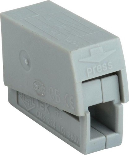 Клемма строительно-монтажная IEK СМК 224-101 (уп.4шт)  UKZ50-101-004