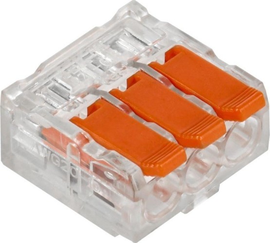 Клемма строительно-монтажная IEK СМК 221-613 (уп.4шт)  UKZ40-613-004