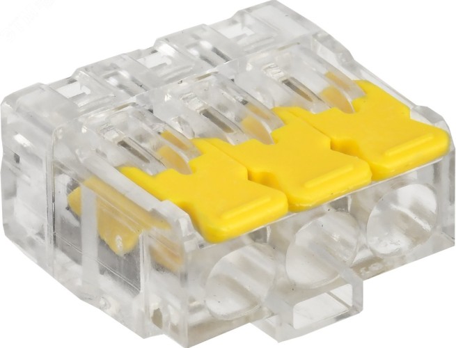 Клемма строительно-монтажная IEK СМК 228-413 (уп.4шт)  UKZ60-413-004