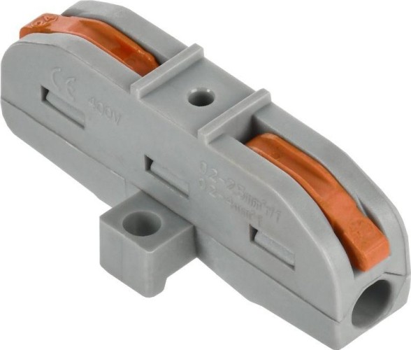 Клемма строительно-монтажная IEK СМК 222-4111P (уп.4шт)  UKZ20-4111P-004