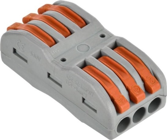 Клемма строительно-монтажная IEK СМК 222-4133 UKZ20-4133-050