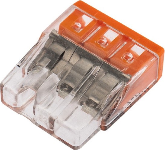 Клемма WAGO 07-5132-05 3-проводная до 2,5 мм², (5 шт/уп) - изображение 3