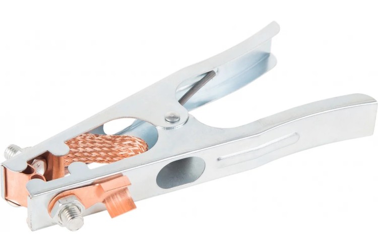 Клемма заземления REXANT 16-0055 типа «крокодил» 500А 200 мм для сварки