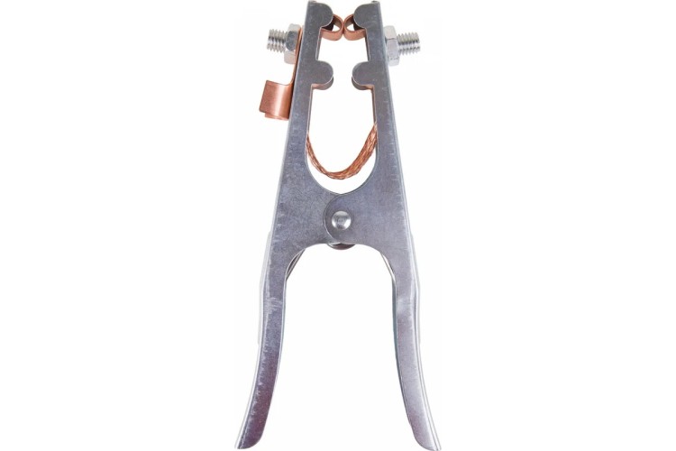 Клемма заземления REXANT 16-0055 типа «крокодил» 500А 200 мм для сварки - изображение 3