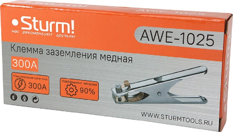 Kлемма заземления Sturm AWE-1025, 300А медь AWE-1025 - изображение 4