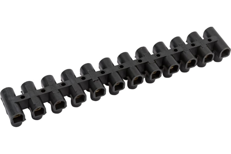 Клеммная колодка REXANT 07-5016-2 ( уп. 10 штук ) винтовая КВ-16 (6-16 мм²), ток 30А, черная (ЗВИ) 07-5016-2 - изображение 3