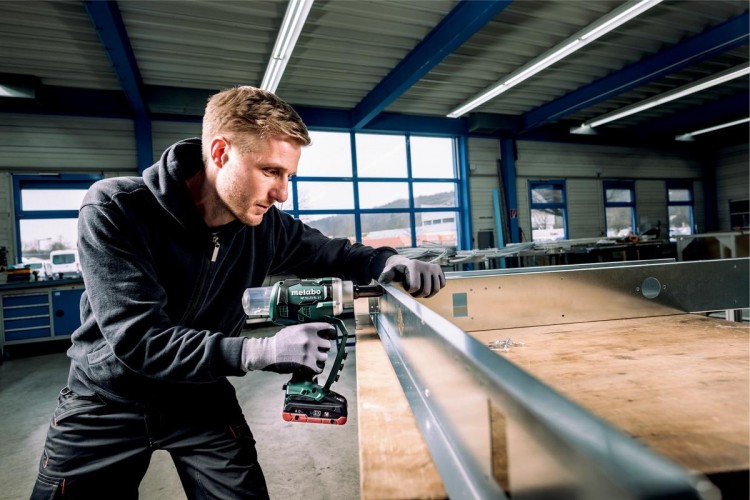Клепальник аккумуляторный METABO NP 18 LTX BL 5.0  бесщеточный, без АКБ и ЗУ 619002890 - изображение 3
