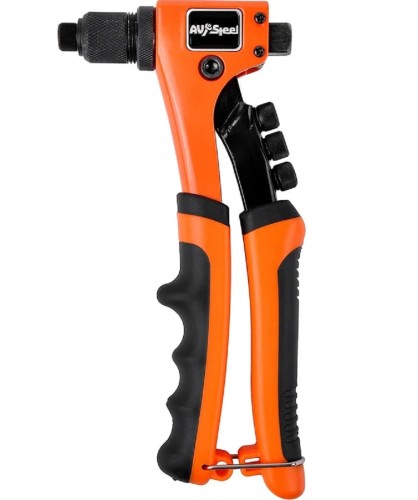 Клепальник AV Steel AV-921169 для вытяжных 2,4-4,8 мм усиленный