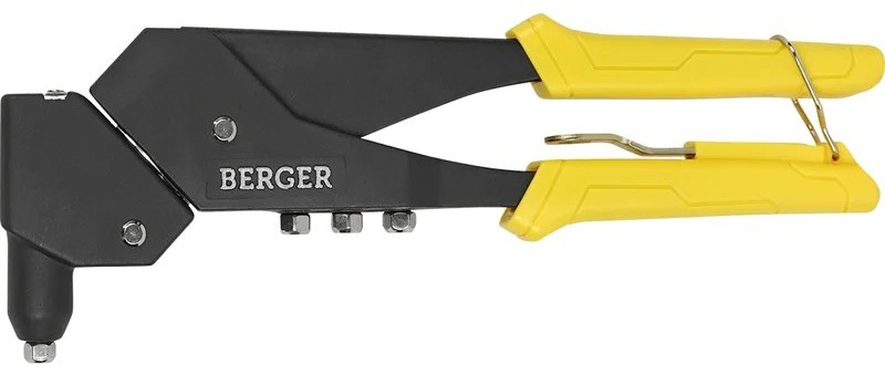 Клепальник BERGER BG4001 литой усиленный поворотный на 360 для вытяжных 285