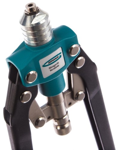 Клепальник GROSS 520 мм заклепочник двуручный усиленный удлин.рукоятки, дл 40409 - изображение 2