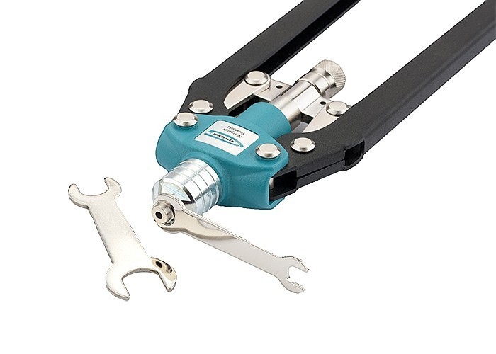 Клепальник GROSS 520 мм заклепочник двуручный усиленный удлин.рукоятки, дл 40409 - изображение 3