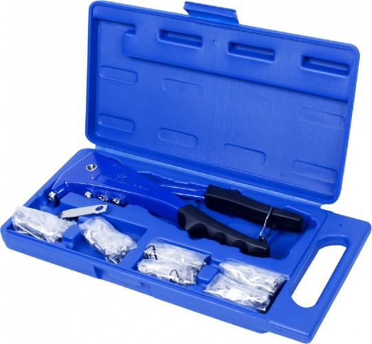 Клепальник KING TONY 21-20-07MR с набором заклепок 121 пр.