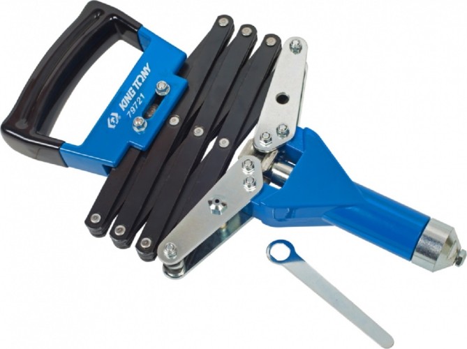 Клепальник KING TONY 79721 3,2-6,4 мм, "гармошка" - изображение 2