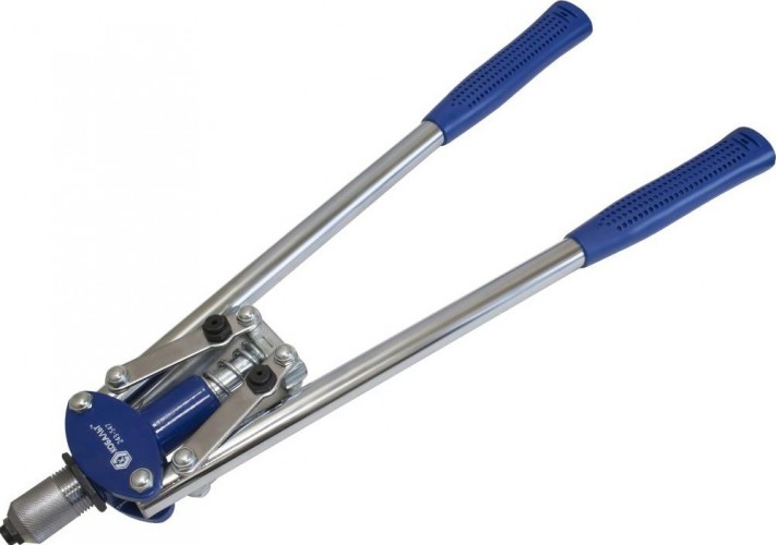 Клепальник Кобальт 243-547 430 мм, двуручный, 2,4-3,2-4,0-4,8-6,4 мм. - изображение 2