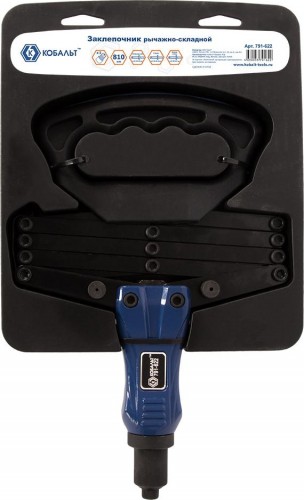 Клепальник Кобальт 791-622 810 мм, усиленный, 2,4-6,4 мм. - изображение 3