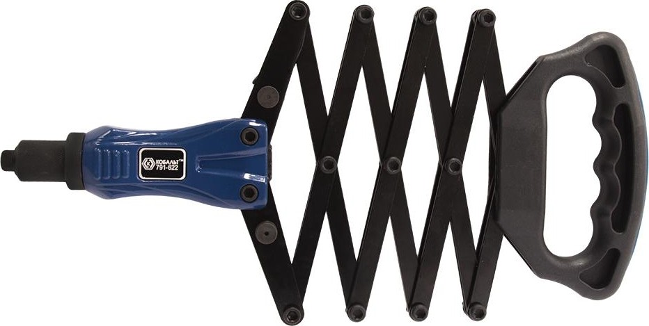 Клепальник Кобальт 791-622 810 мм, усиленный, 2,4-6,4 мм.