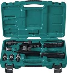 Клепальник KRAFTOOL Combo2-M10 комбинированный двуручный в кейсе, резьбовые м5-м1 31181 - изображение 3