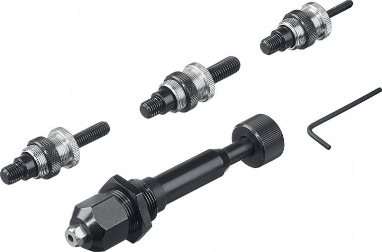 Клепальник KRAFTOOL Combo2-M10 комбинированный двуручный в кейсе, резьбовые м5-м1 31181 - изображение 5