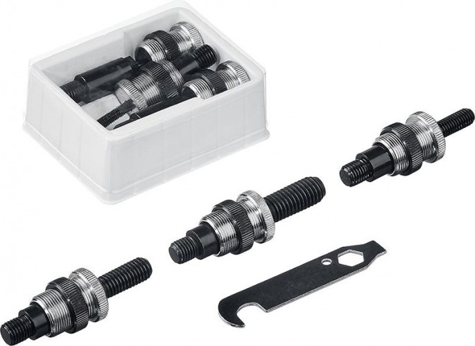 Клепальник KRAFTOOL NUT-12 резьбовой двуручный в кейсе, резьбовые м3-м12 алюм 31183 - изображение 5