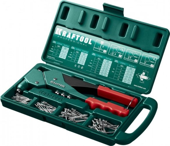 Клепальник KRAFTOOL RX-7 поворотный360° в кейсе 31176-H6_z01