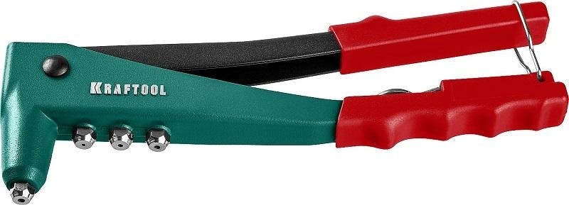 Клепальник KRAFTOOL "X-3" с литым корпусом, 31170, для заклепок 2.4-4.8 мм-а 31170_z01