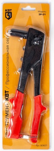 Клепальник КВТ ЗР-01 ручной открытый 80627 - изображение 4