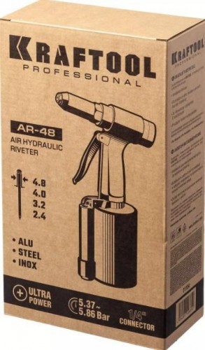 Клепальник пневматический KRAFTOOL 31184 - изображение 4
