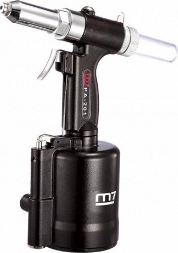 Клепальник пневматический MIGHTY SEVEN PA-201 для диаметром 2,4 до 6,4 мм
