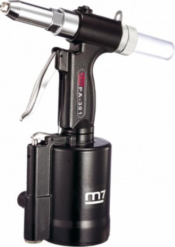 Клепальник пневматический MIGHTY SEVEN PA-301 для диаметром 2,4 до 4,8 мм