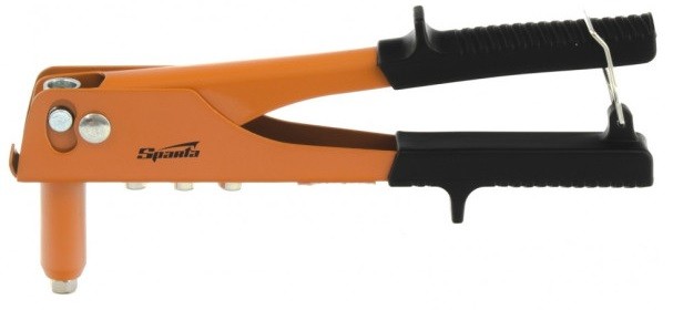 Клепальник Sparta 225 мм заклепочник, заклепки 2,4-3,2-4,0-4,8 мм 40711