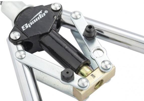 Клепальник Sparta 450 мм, двуручный заклепочник, усиленный, заклепки 3,2-4,0-4,8 мм 405385 - изображение 2