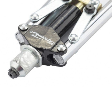 Клепальник Sparta 450 мм, двуручный заклепочник, усиленный, заклепки 3,2-4,0-4,8 мм 405385 - изображение 3