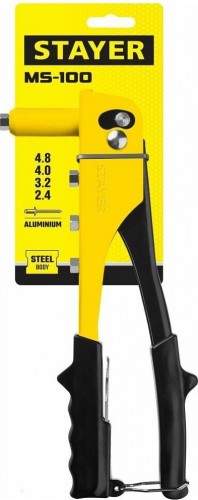 Клепальник STAYER MS 100 maxfix 3105, размер d=2,4-4,8 мм, из алюминия, ста 3105_z01 - изображение 4