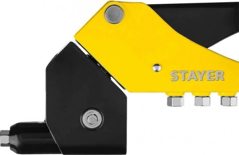Клепальник STAYER MS 360 поворотный 0-360°, maxfix 3110, для заклепок из ал 3110_z01 - изображение 3