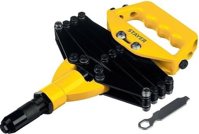 Клепальник STAYER RX-900 рычажно-складной, power-pro 3115, для заклепок 3.2 3115_z01