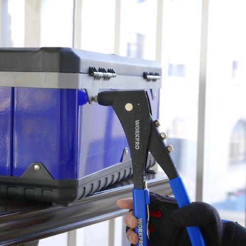 Клепальник WORKPRO WP225006 ручной 250мм алюминиевый - изображение 5